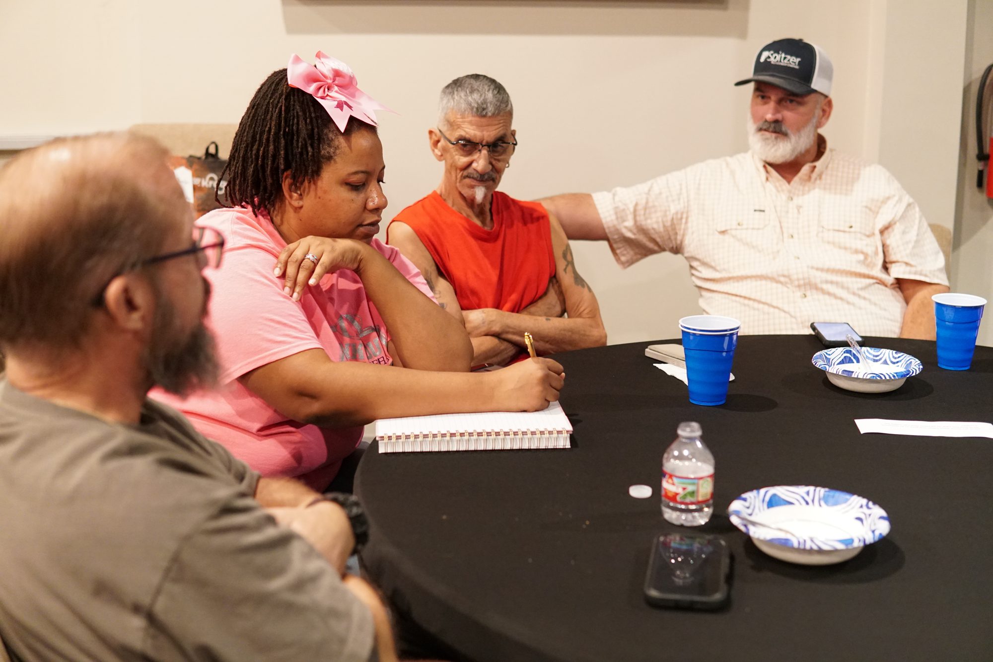 Group Bible study at The Table, Breath of Life Church