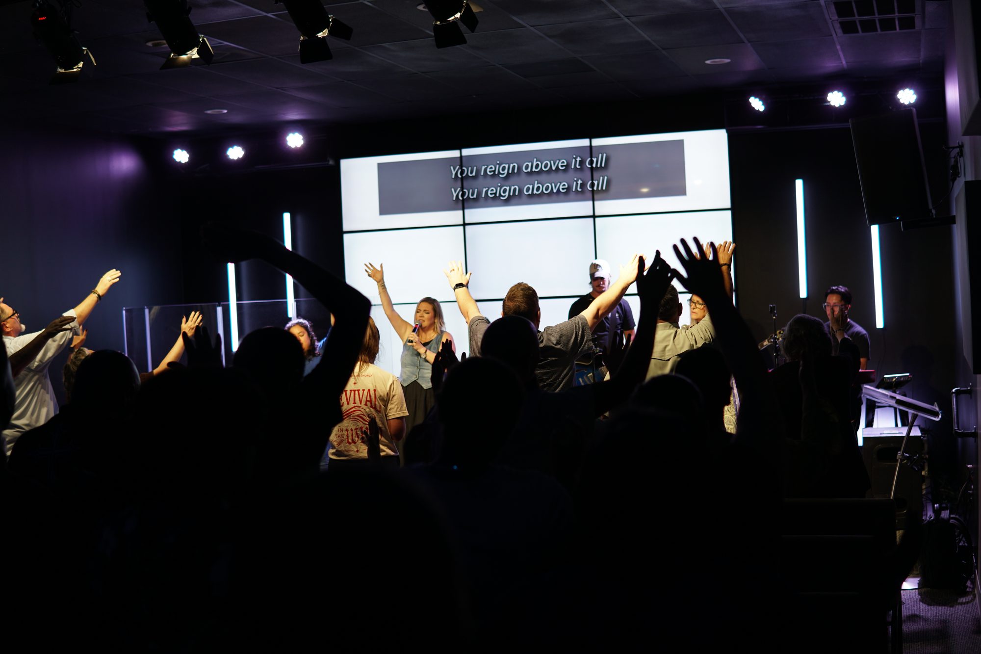 Sunday worship at Breath of Life Church